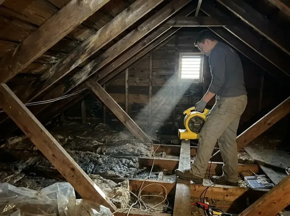 attic-water-damage-drying-proc-007 — frequently asked questions, Emergency Water Extraction & 24/7 Flood Response in South B…